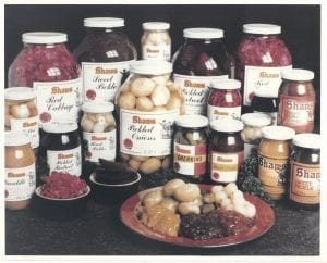 Shaws product range 1970