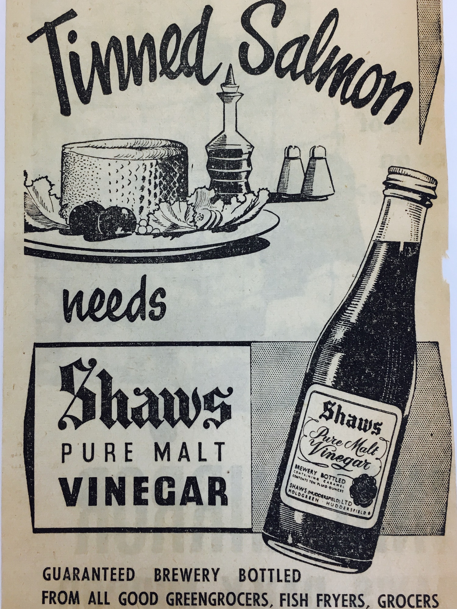 Vinegar advert